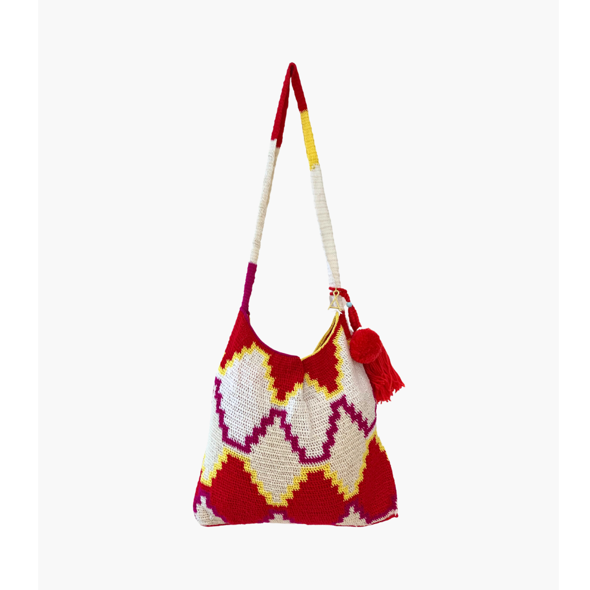 Diamond Design Handwoven Bilum Bag Among Equals